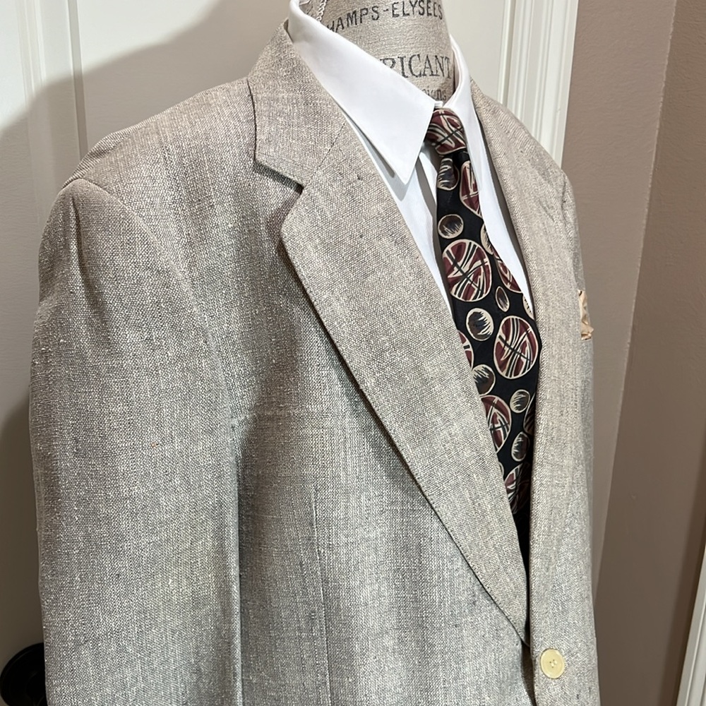 English Manor 🇬🇧 Lightweight Linen Blazer in Excellent Condition